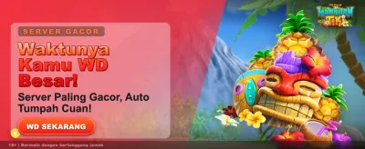 Sensasi Jackpot Hawaiian Tiki banner